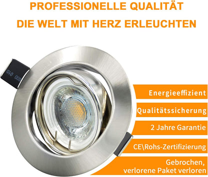 Allesgute Einbaustrahler Set Dimmbar – Bild 7