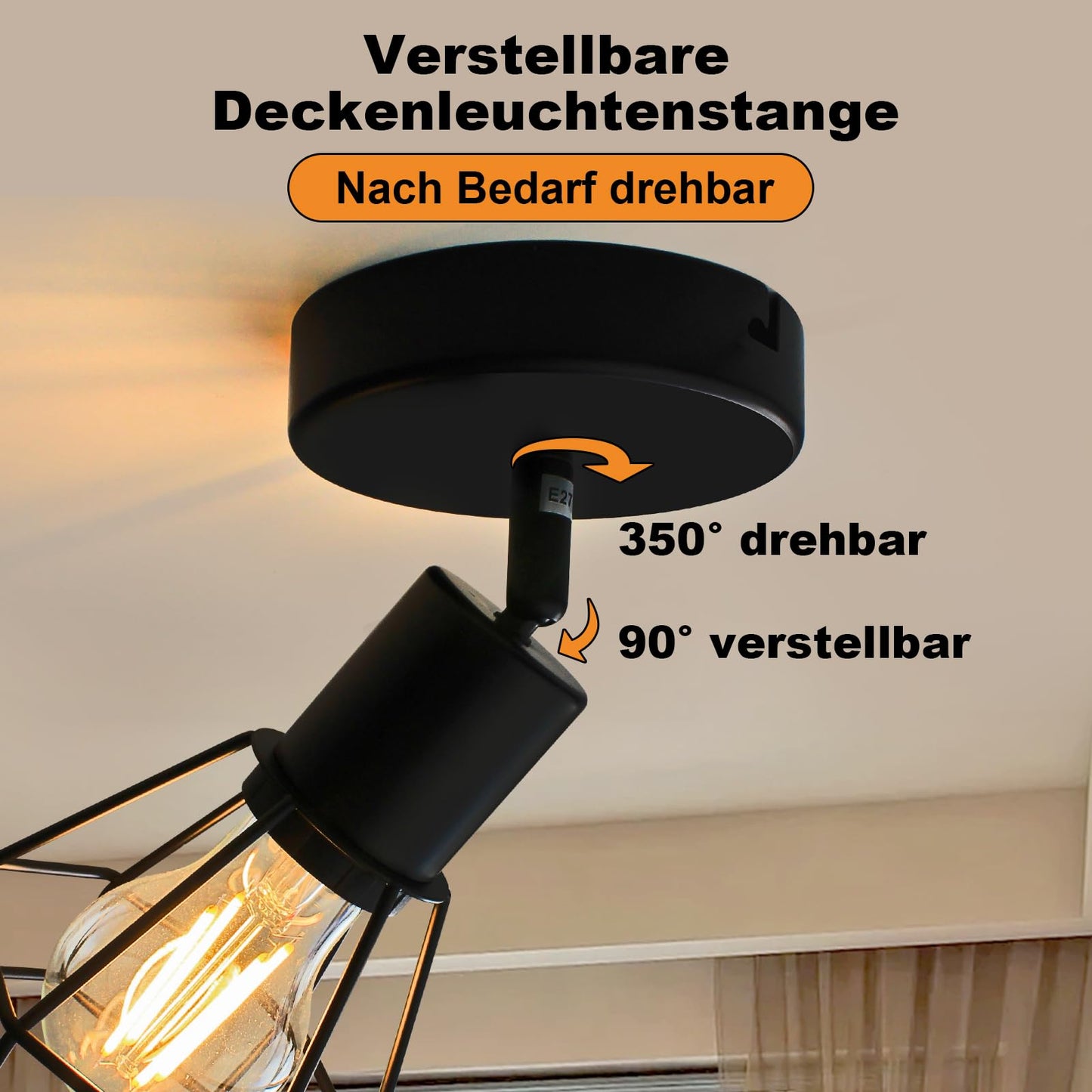 HiBay Diamant Schwarz 1 Flammig – Bild 2 #1 Flammig