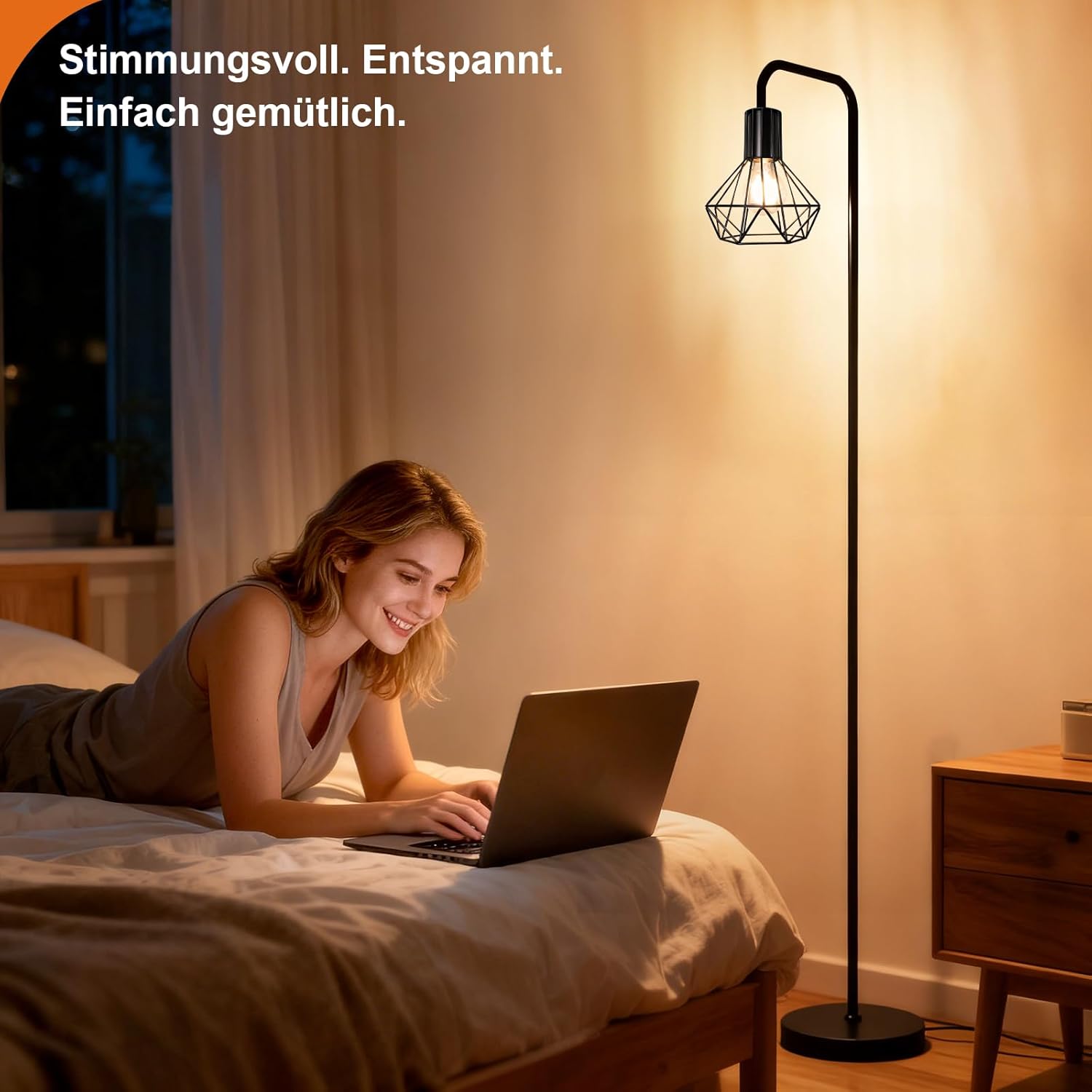 HiBay Stehlampe 1 Flammig Industrial – Bild 7