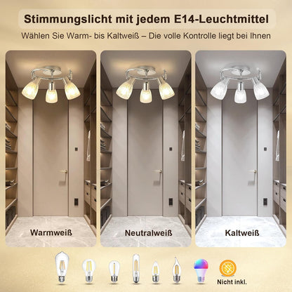 Unikcst Streifenglas Chrom 3 Flammig – Bild 4 #3 Flammig
