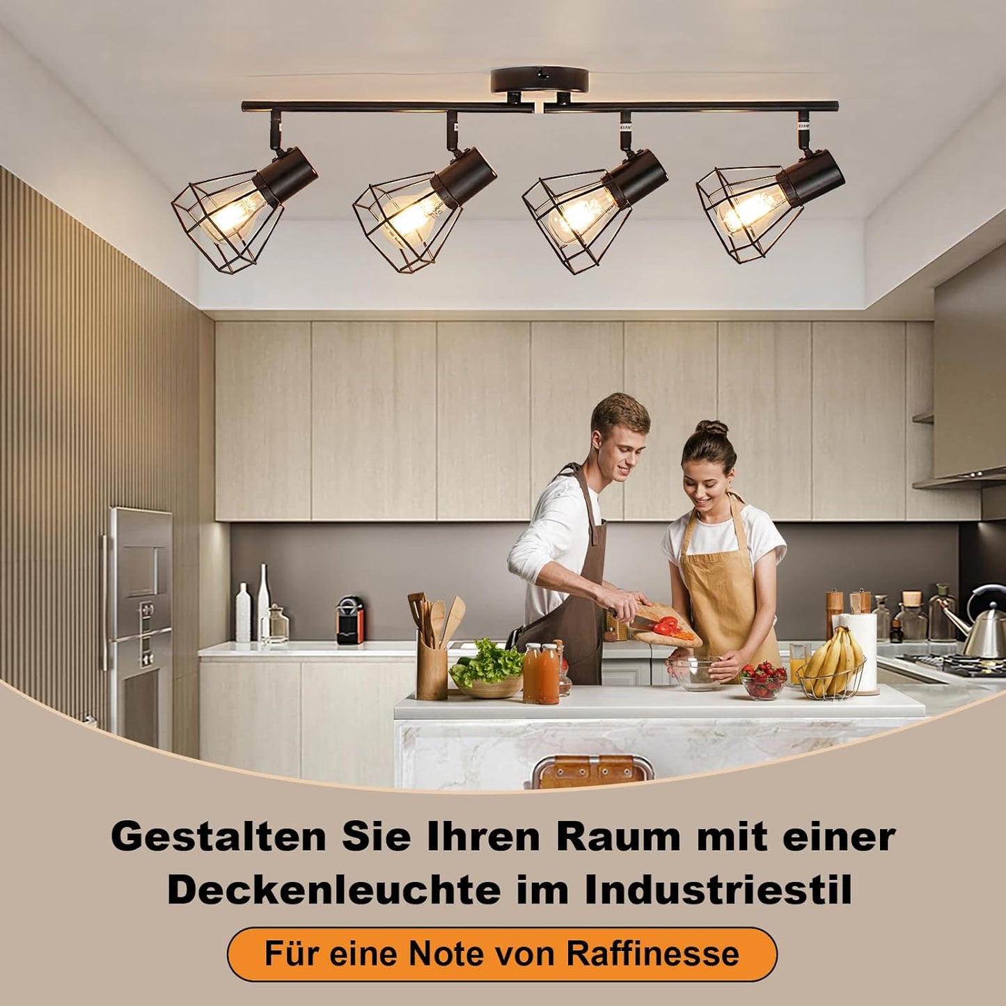 HiBay Diamant Schwarz 4 Flammig – Bild 2 #4 Flammig