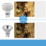 LED Leuchtmittel Reflektor, 7W 550lm 230V, 3000k/4500k, ersetzt 55W Halogenlampen, 4 Stück