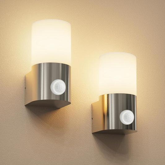 Allesgute PIR 2er 乳白罩 – Bild 1 #Edelstahl