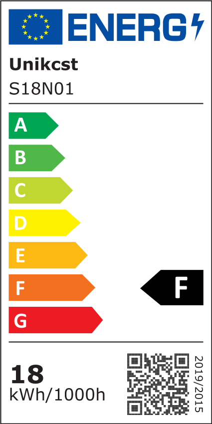 EU Energy Label - EPREL 1308358