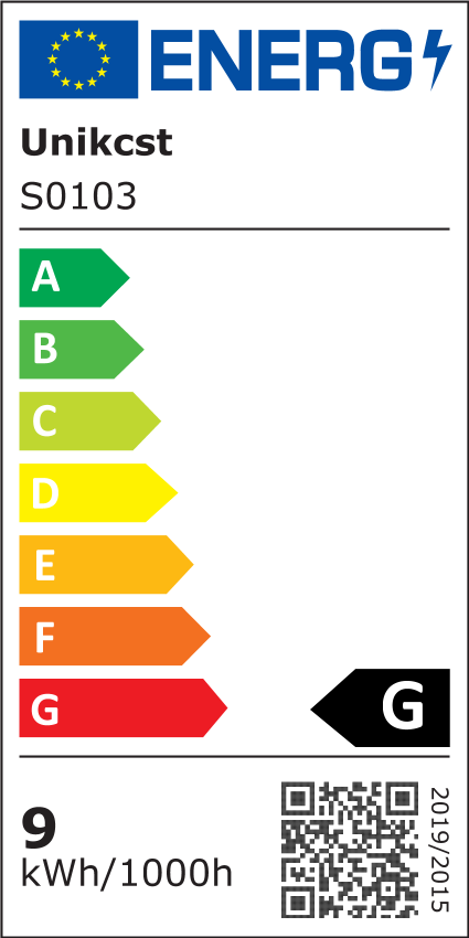 EU Energy Label - EPREL 1617440 #3CCT Schaltbar