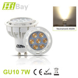 7W GU10 LED Lampe, 550lm 230V Warmweiß Neutralweiß Leuchtmittel , 10er-set
