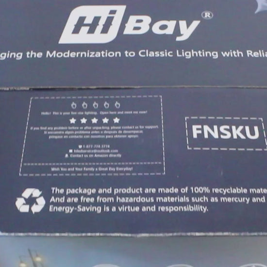 HiBay LED Stehlampe – Montageanleitung
