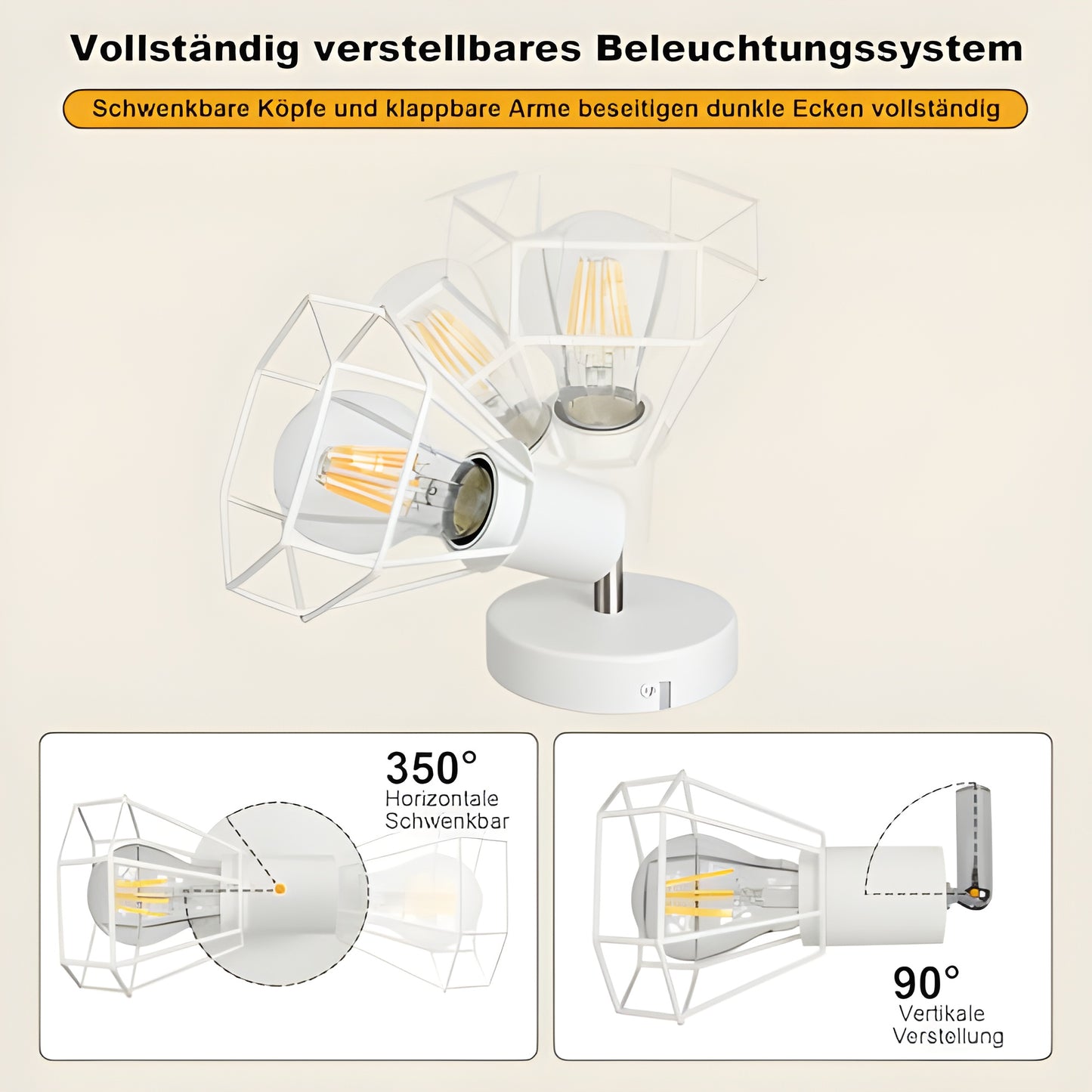 HiBay Diamant Weiß 1 Flammig – Bild 2 #1 Flammig