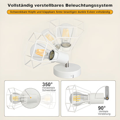 HiBay Diamant Weiß 1 Flammig – Bild 2 #Weiß Matt #1 Flammig