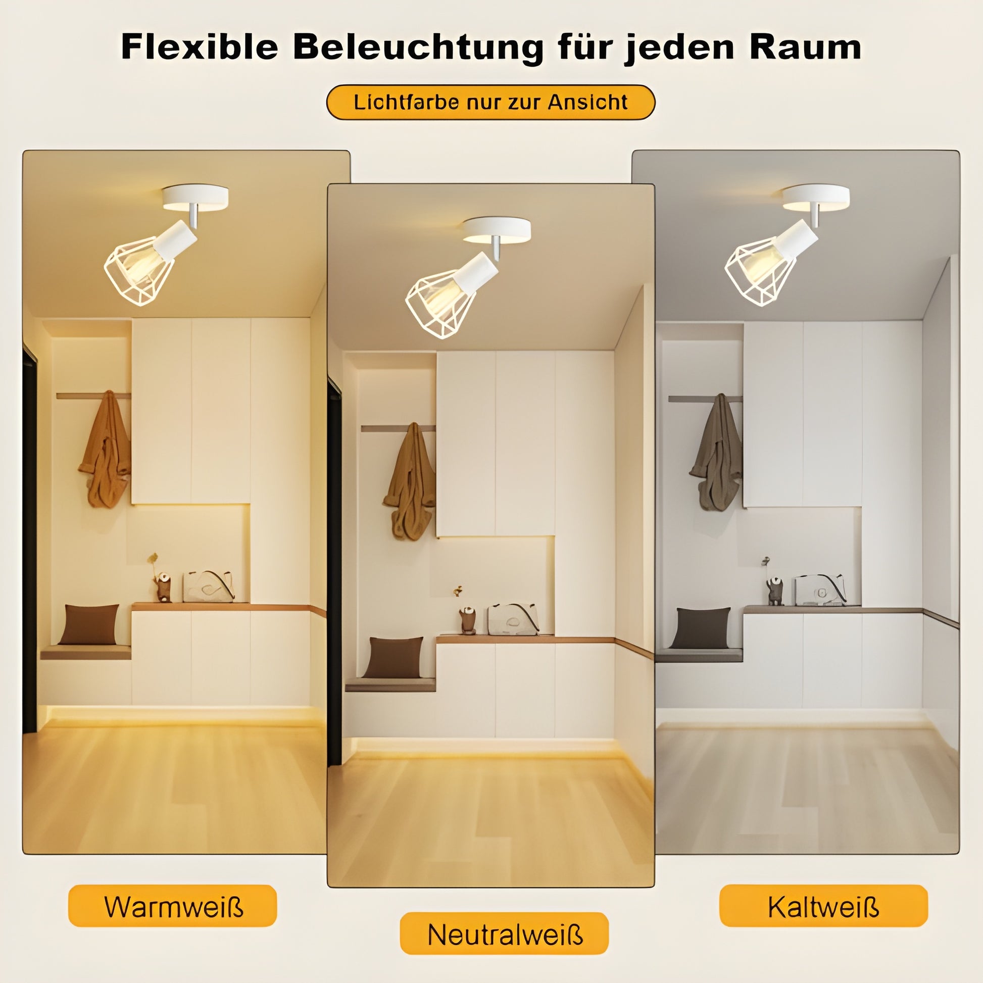 HiBay Diamant Weiß 1 Flammig – Bild 6 #1 Flammig