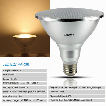 HiBay PAR38 15W IP65 1 Stück – Bild 2