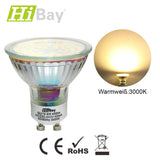 LED GU10 Leuchtmittel, Glas Reflektor, 4W 400lm 230v, 120° Reflektorlampen, 10 Stück