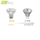 GU10 5W LED-Reflektor, 400 lm 3000K / 4500K lampen, 230v LED Leuchtmittel, 10er-set