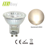 GU10 5W LED-Reflektor, 400 lm 3000K / 4500K lampen, 230v LED Leuchtmittel, 10er-set