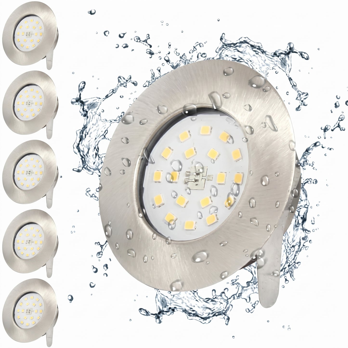 Wondlumi 6er LED Einbaustrahle – NW