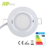 LED Einbaulampe 3.5W weiß schwenkbar 230V Deckenleuchte 4/8/12er-Set,