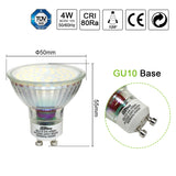 LED Leuchtmittel, 4W 400lm GU10 Reflektor, Ersetzt 35W 40W GU10 Halogenlampe, 4 Stück