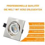 LED Lampen Dimmbar, 6W Deckenleuchte 3-Step-Dimmbar, 3000K/4500K 4er-Set,230V