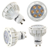 7W GU10 LED Lampe, 550lm 230V Warmweiß Neutralweiß Leuchtmittel , 10er-set