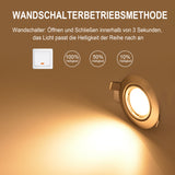 LED Einbaustrahler | Einbauleuchte 4er SET | 6W inkl.Led Modul dimmbar