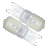 G9 3W LED-Stiftsockellampe, opal, 230V, 280lm, Warmweiß /Kaltweiß, 10 Stücks