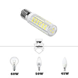 E14 LED Birne 7W für Dunstabzugshaube, Warm/ Kaltweiß, 680lm, 230V 10er-SET