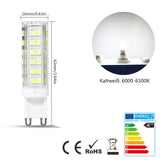 7W LED Leuchtmittel, G9 Stiftsockel-Lampe, 230V, Warmweiß / Kaltweiß, 5er-set