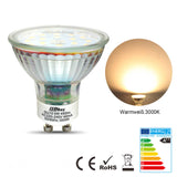 GU10 LED Leuchtmittel 5W = 45W 450lm, Warmweiß/Neutralweiß, 6 Stück