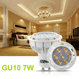 7W GU10 LED Lampe, 550lm 230V Warmweiß Neutralweiß Leuchtmittel , 10er-set