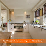 5W 500lm Bad-Einbauleuchte, IP44, 230V Warmweiß / Neutralweiß Deckenstrahler, 6 Stück