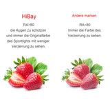 LED Strahler / Leuchtmittel, 4W = 35W, Sockel MR16, Winkel 120º, 12V AC+DC, 400 Lumen Glas, 6 Stück