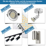 4W MR16 / GU5.3 LED Leuchtmittel, 3000K/4500K, 400lm, 12V 120°, 6 Stück